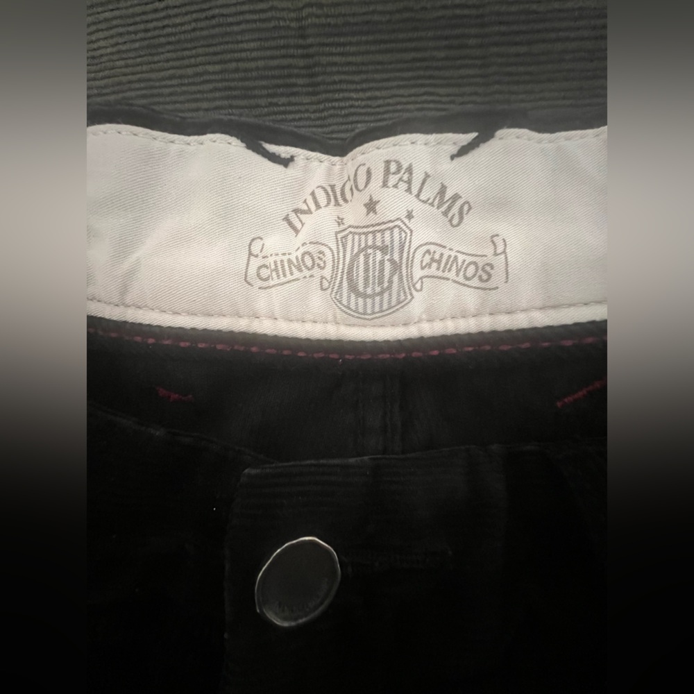 Facconnable and Tommy Bahama Men's Dark Navy and green cordaroy pants- 2 pants!! - Picture 2 of 9